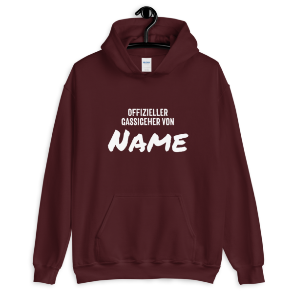 Offizieller Gassigeher Pullover Personalisierbar Geschenk für Hundebesitzer